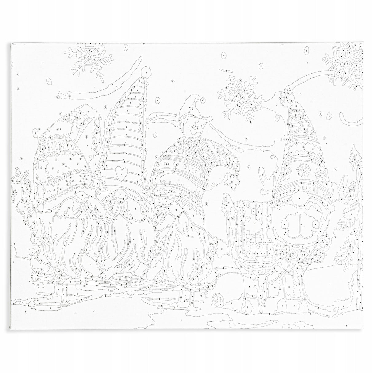 Malowanie po Numerach Gnomy 40x50 cm