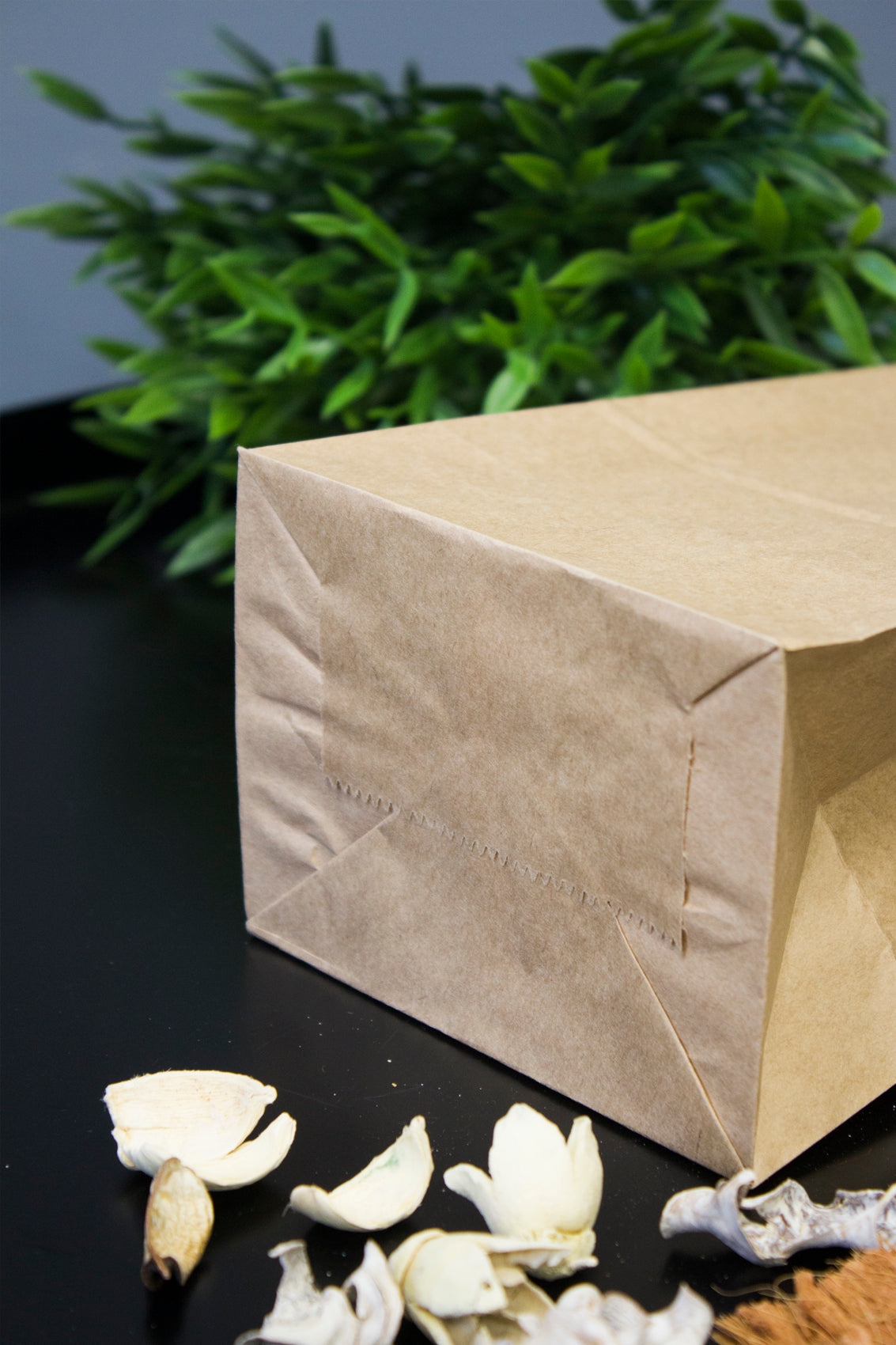 Torba papierowa klockowa 120x95x325mm Brązowa 1000 szt.