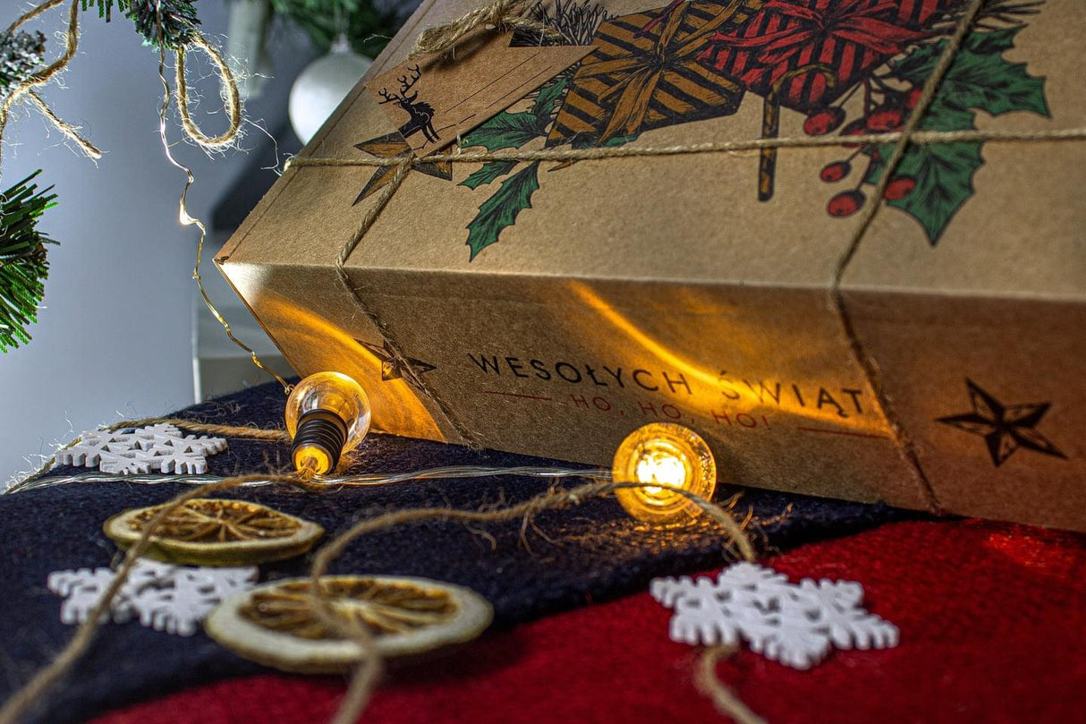 Kartony świąteczne prezentowe ZESTAW 3szt. PREZENTY