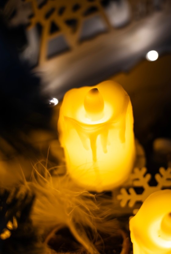 Świeca LED na baterie 6cm