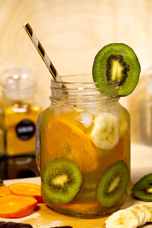 Słomki papierowe ZŁOTE BŁYSZCZĄCE KRAFT 20cm ekologiczne 250szt