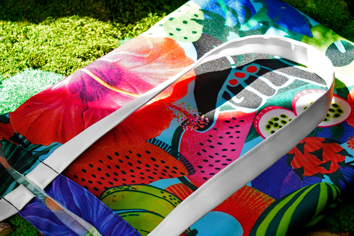 Torba bawełniana 350x450mm OWOCE I CZARNA RĘKA