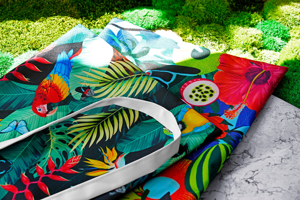 Torba bawełniana 350x450mm OWOCE I CZARNA RĘKA