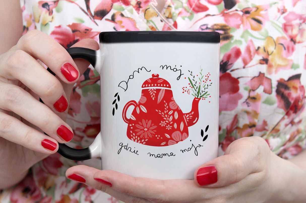 Zestaw prezentowy na Dzień Matki - kubek torba herbata