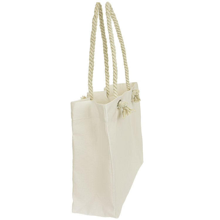 Torba bawełniana Ecru 420x140x140x380mm Plażowa