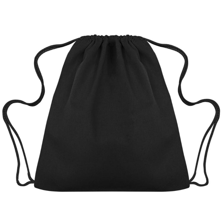 Plecak worek bawełniany Czarny 340x400mm