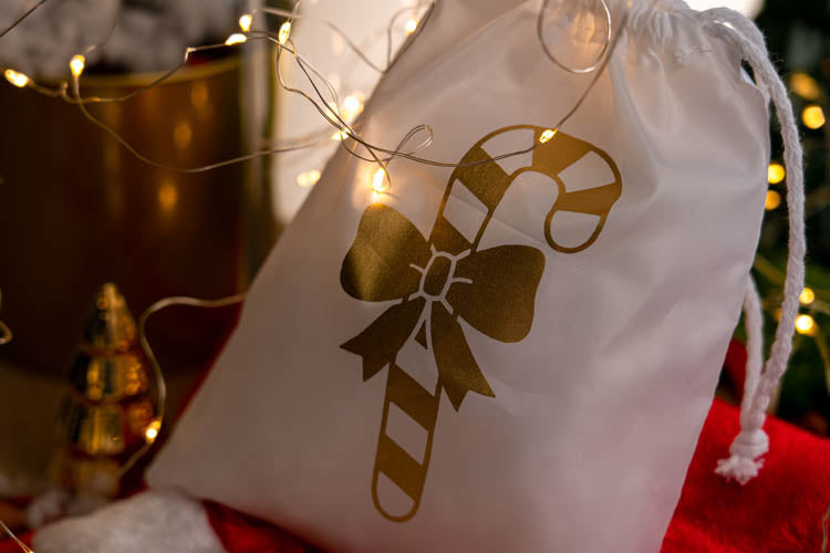 Woreczek poliestrowy 16x21cm Laska Złota