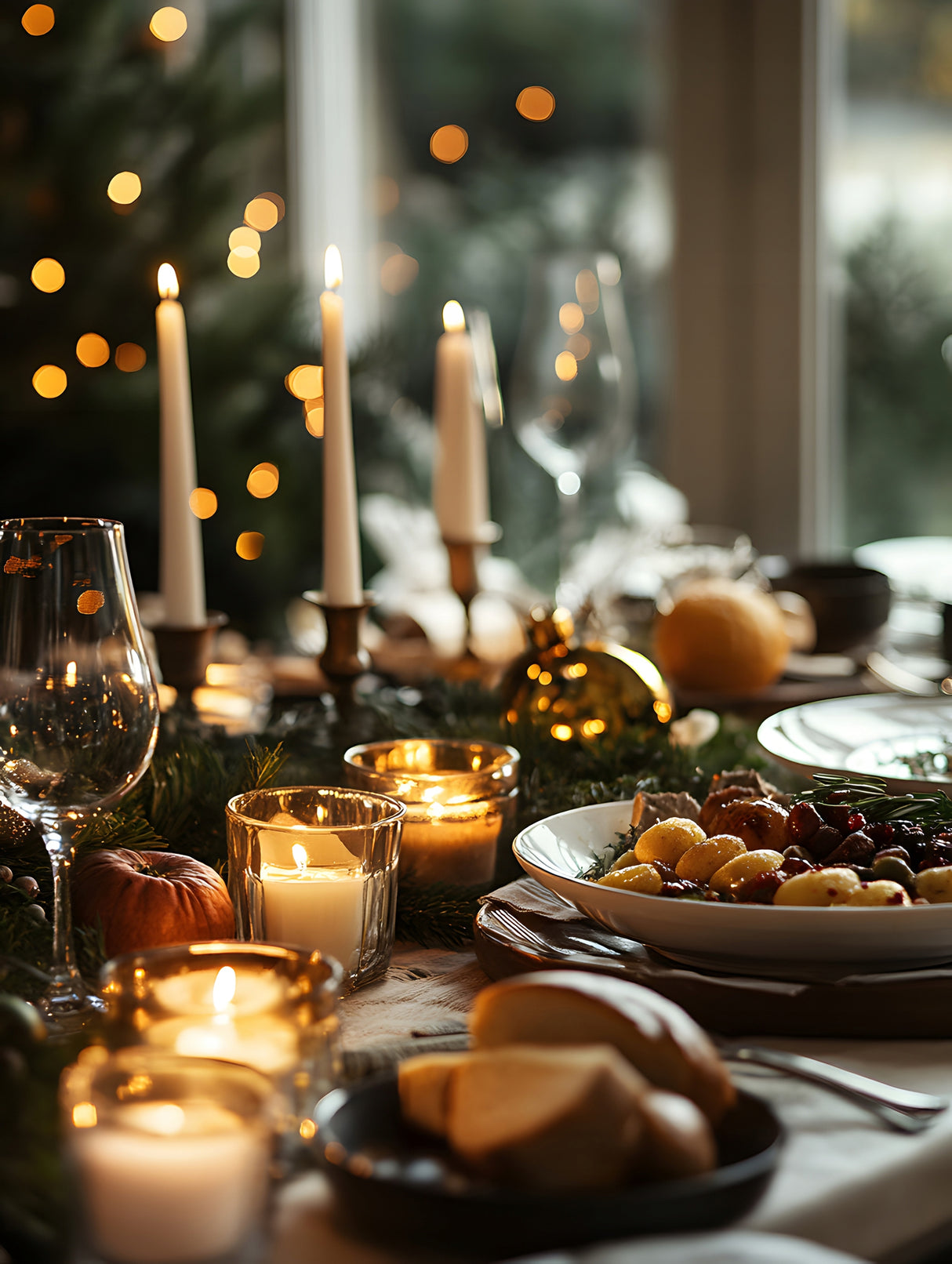 Tradycyjna Świeca Stołowa Biała 30szt.