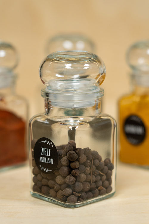 Słoiki na przyprawy 150ml 24 sztuki+ 200 naklejek+ czerpak+EBOOK