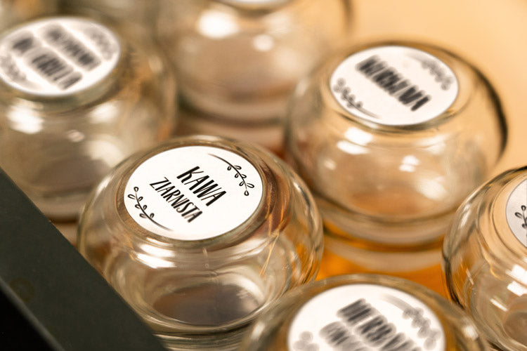 Naklejki na przyprawy Biały 200szt.