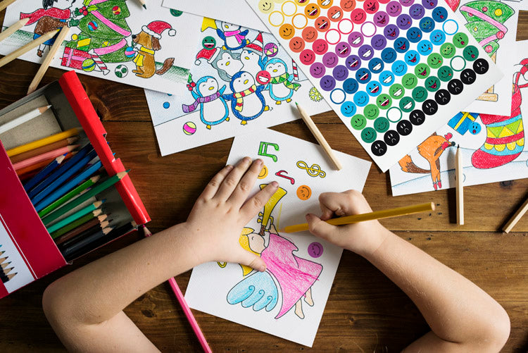 Naklejki motywacyjne BUŹKI 108szt.