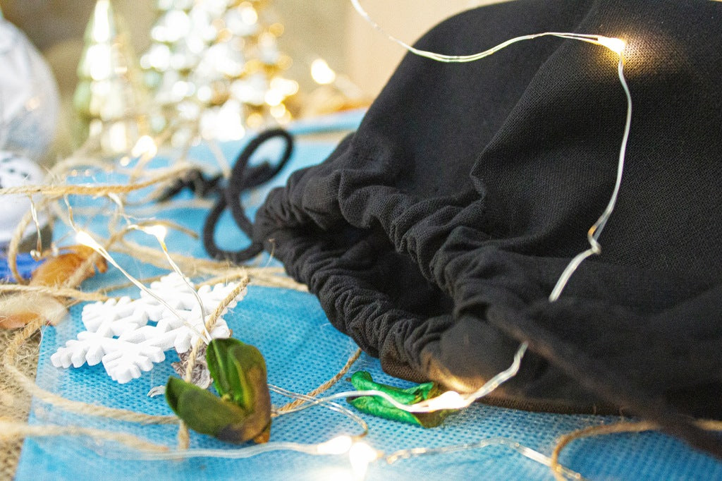 Woreczek bawełniany 25x30cm Bałwan Ho Ho