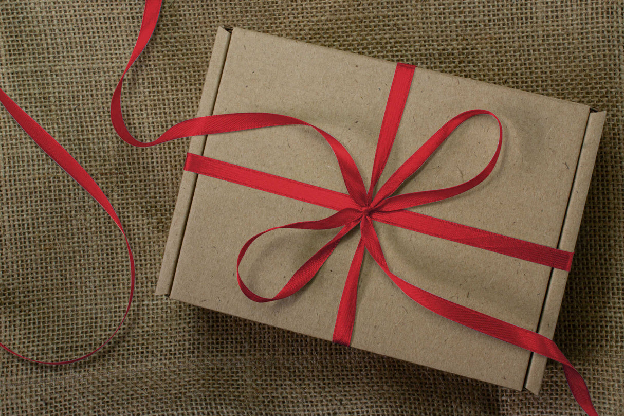 Tasiemka satynowa CZERWONA 6mm