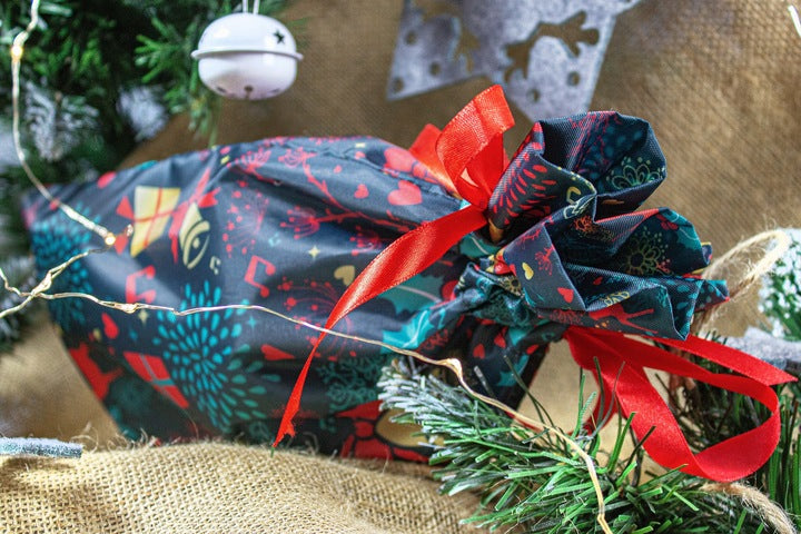 Woreczek poliestrowy 30x45cm Renifery