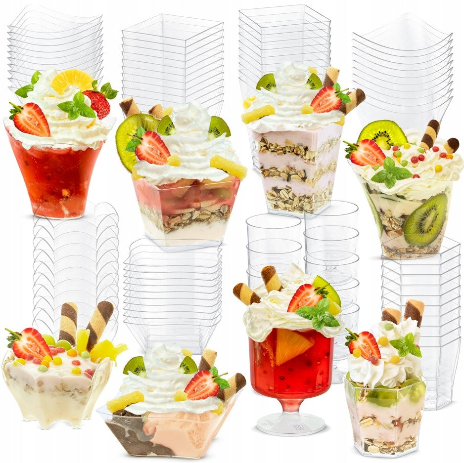 Pucharki do deserów ZESTAW