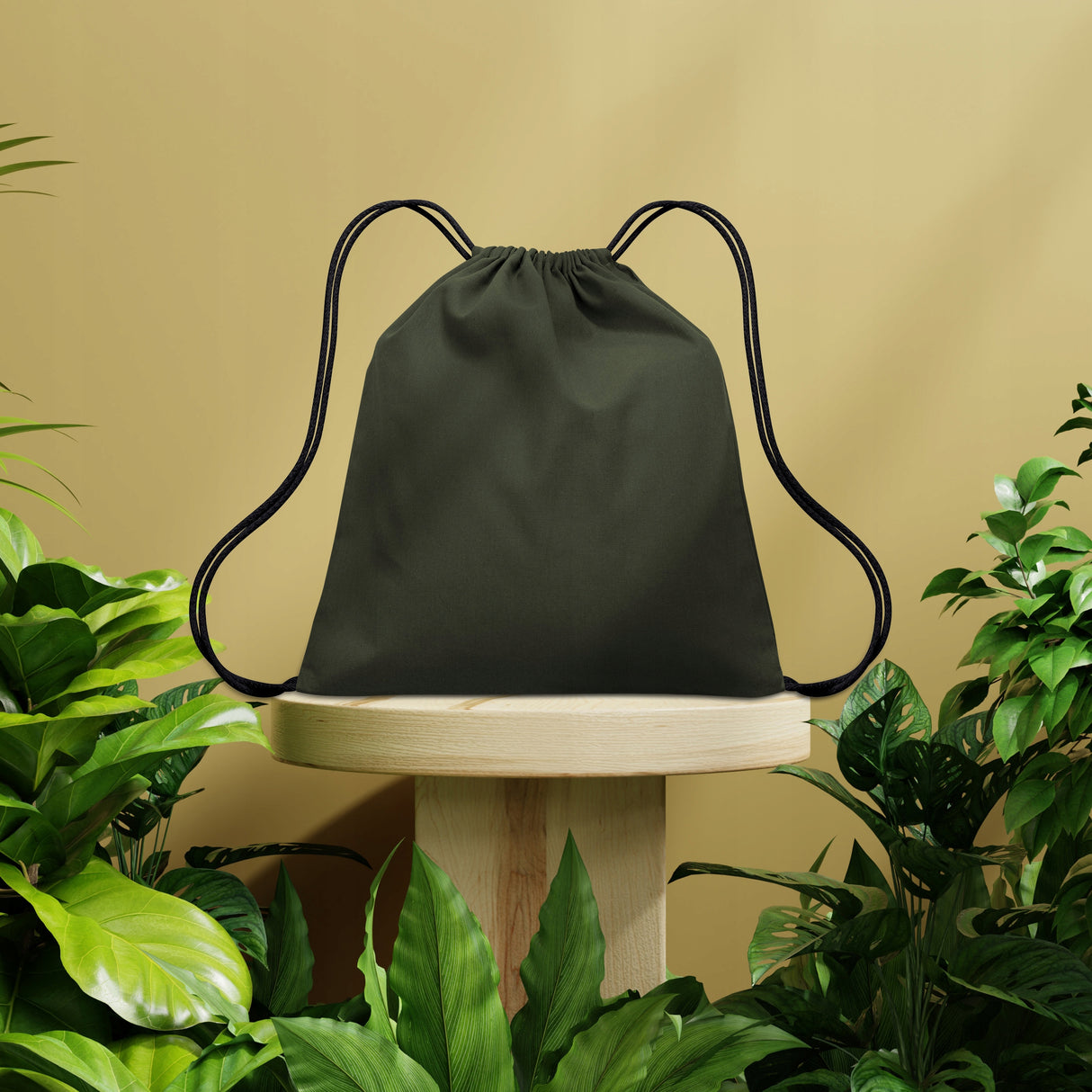 Plecak worek bawełniany 340x400mm Khaki