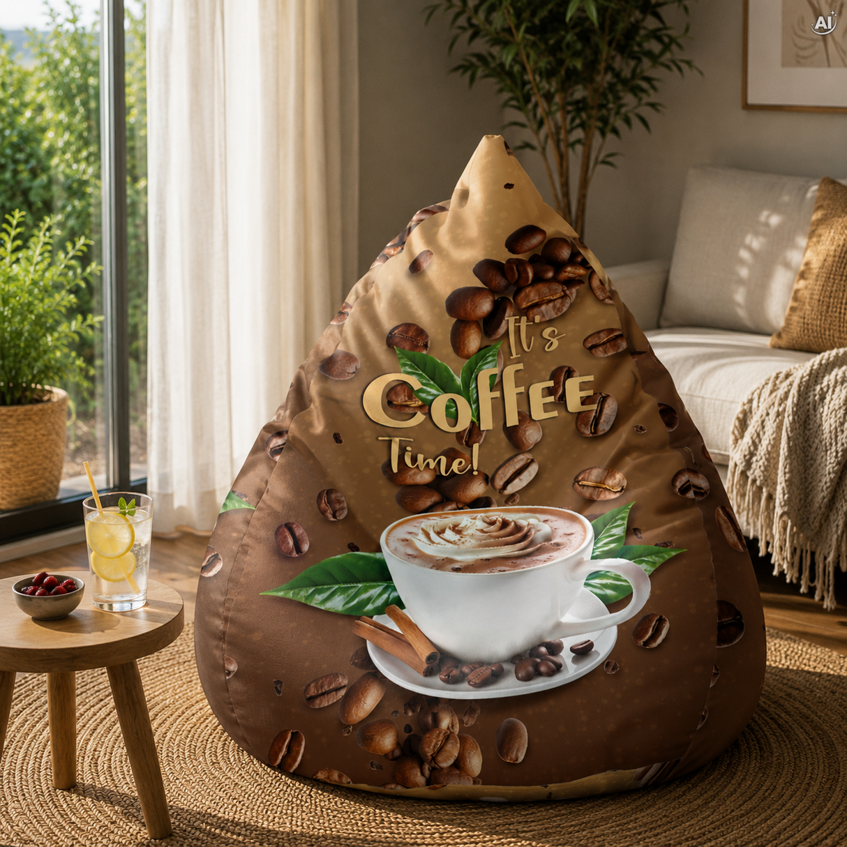 Pufa sako worek XXL - IT'S COFFEE TIME