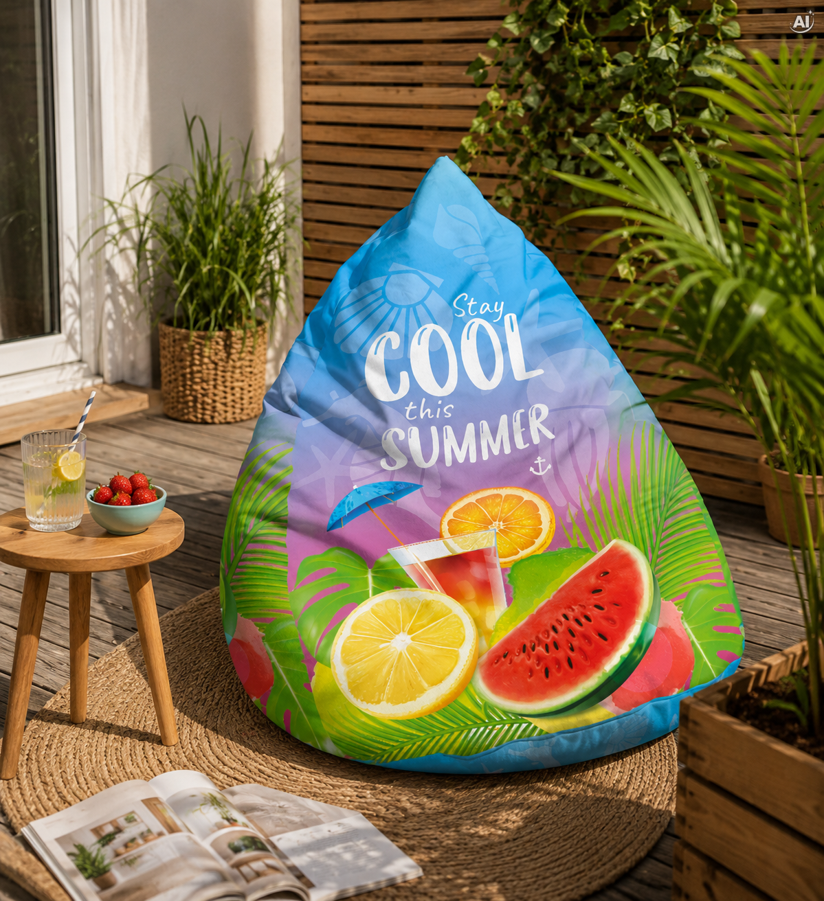 Pufa sako worek XXL - STAY COOL THIS SUMMER