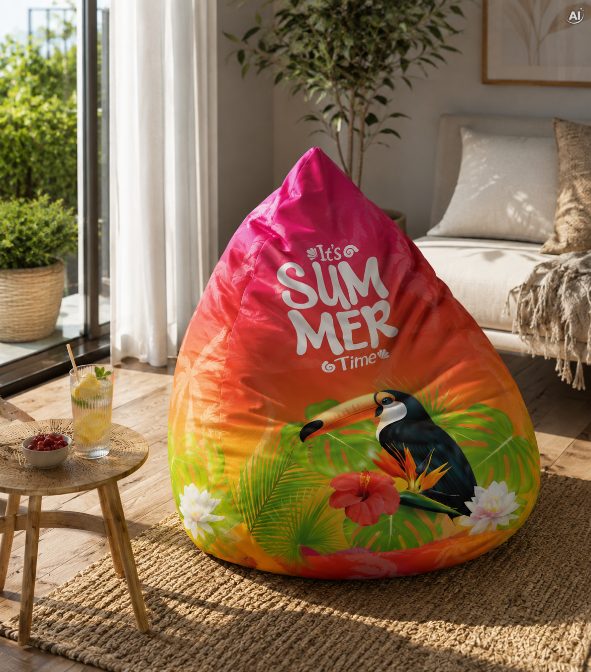 Pufa sako worek XXL - IT'S SUMMER TIME