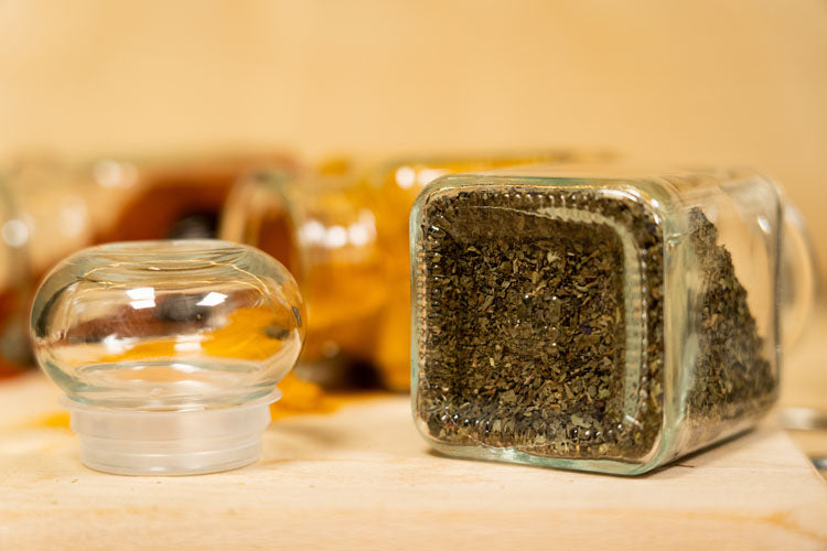 Słoiki na przyprawy 150ml 24 sztuki+ 200 naklejek+ czerpak+EBOOK