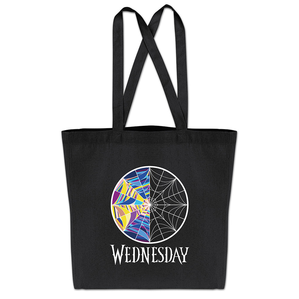 Torba bawełniana WEDNESDAY ADDAMS PAJĘCZYNA