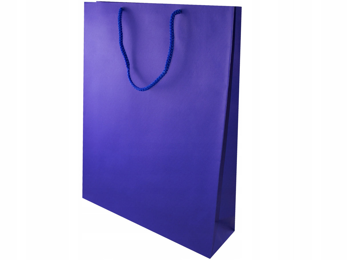 Torba papierowa ECO prestige 300x100x400mm Granatowa