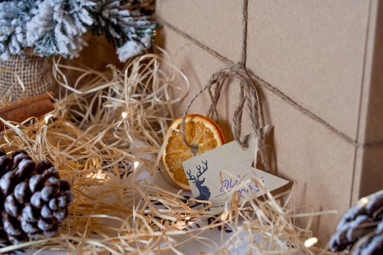 Kosz prezentowy SYROP HERBATA POMARAŃCZA