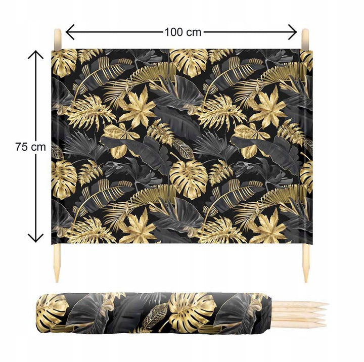 Parawan plażowy 3M ZŁOTE LIŚCIE