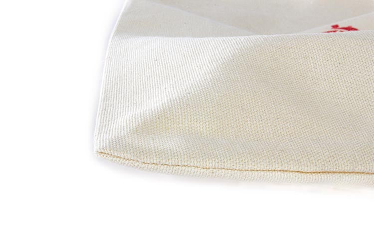 Woreczek bawełniany 32x32cm Ecru Silent Night Holy