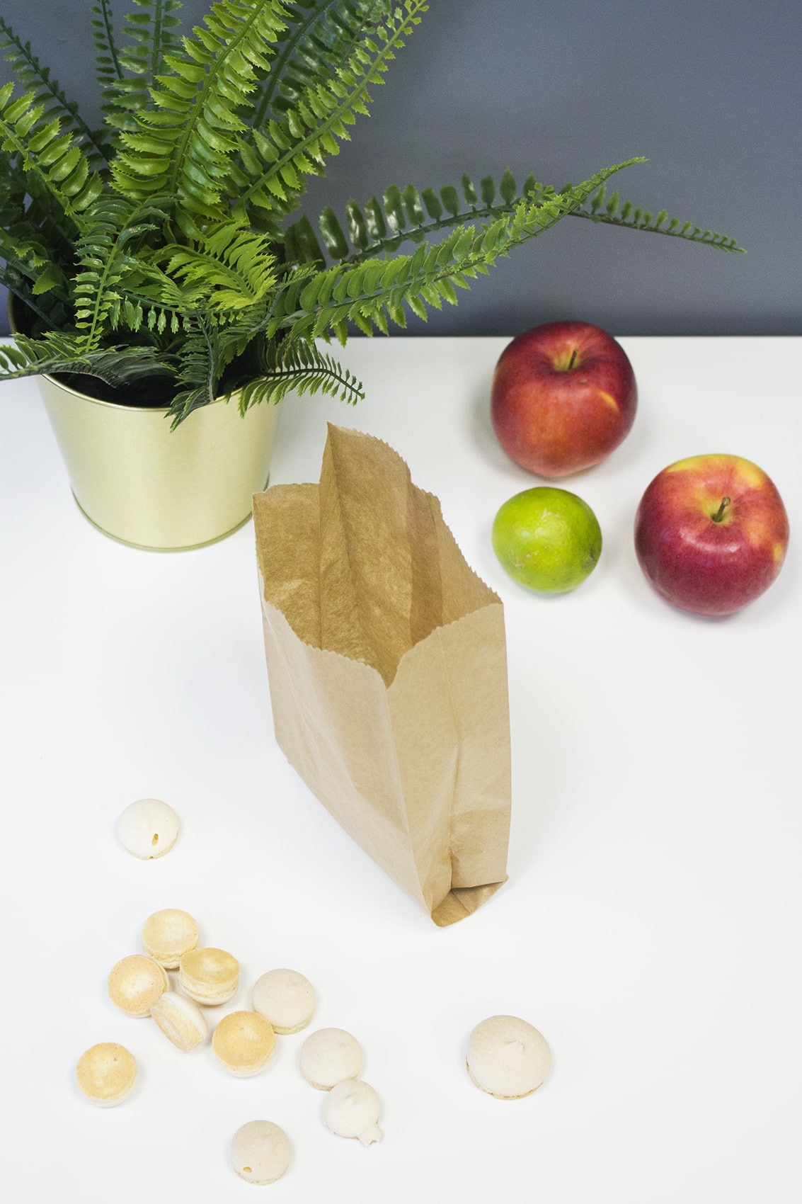 Torba fałdowa 150x290mm Brązowa 1000szt.