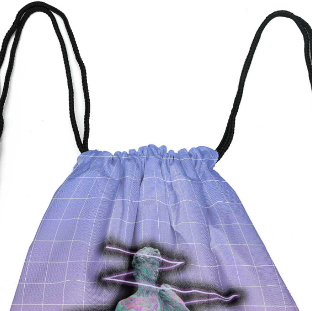 Plecak worek poliestrowy z nadrukiem David Zig Zag