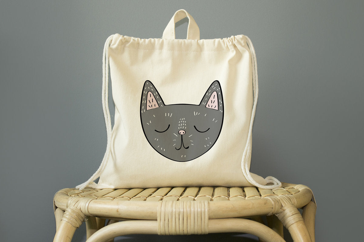 Plecak worek dla przedszkolaka KOTEK