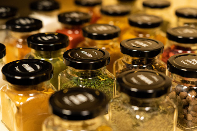 Słoiki na przyprawy 120ml 24 sztuki