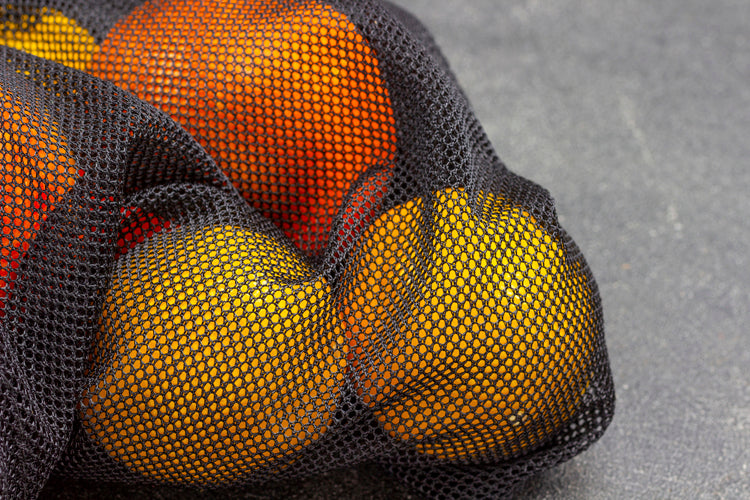 Tkanina siatka bawełniana 220g/m2 1m Czarna