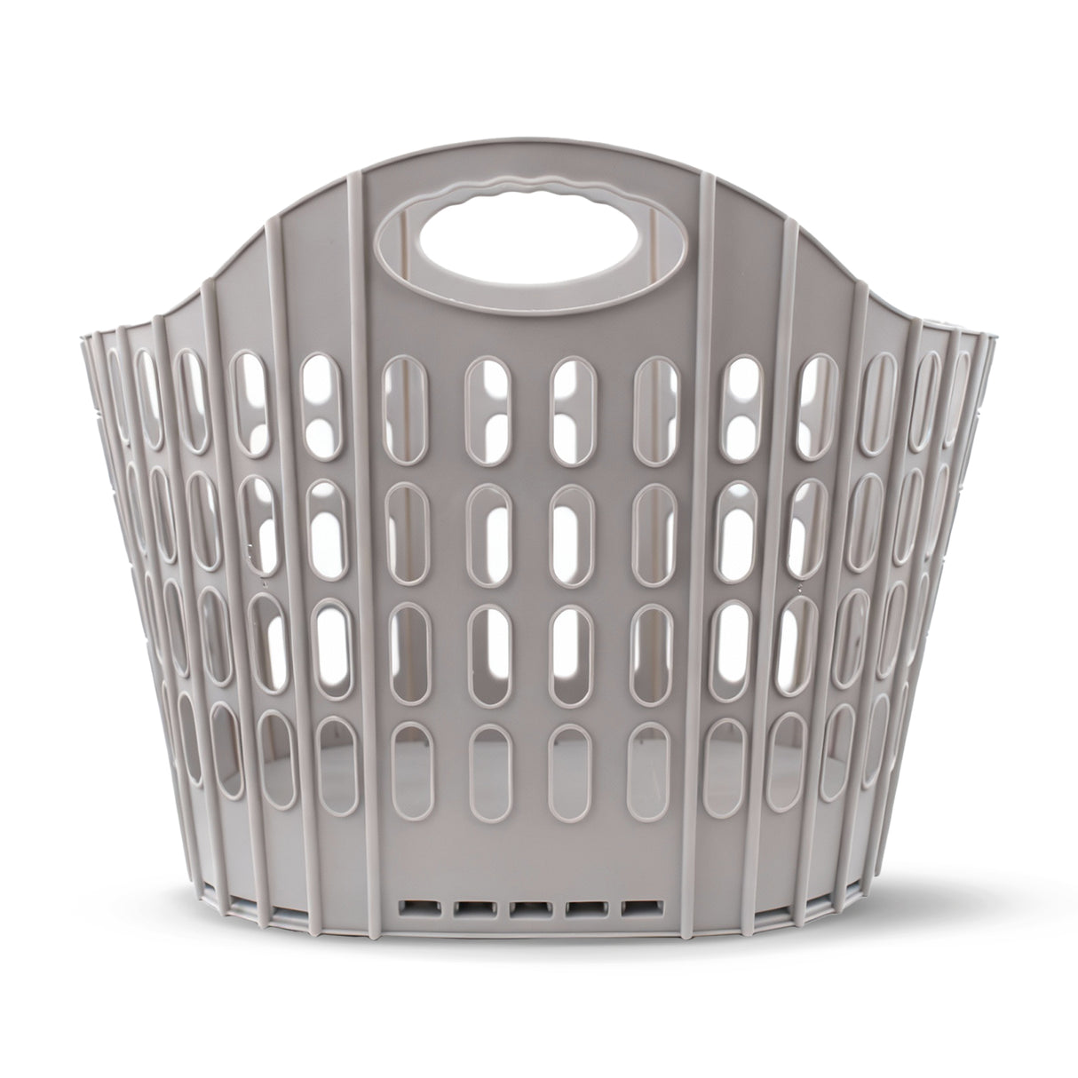 Kosz na pranie plastikowy z uchwytami składany