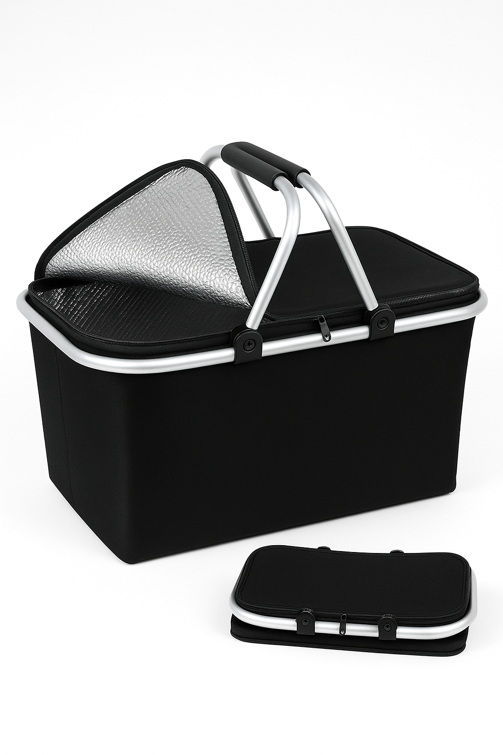 Termiczny koszyk piknikowy SKŁADANY 30L