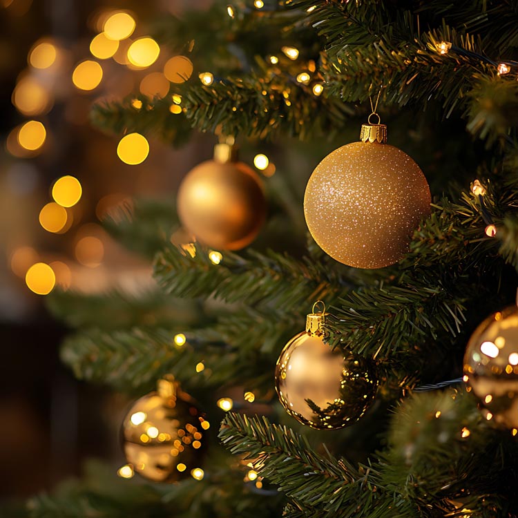 Kurtyna świetlna na choinkę LED z pierścieniem 3m