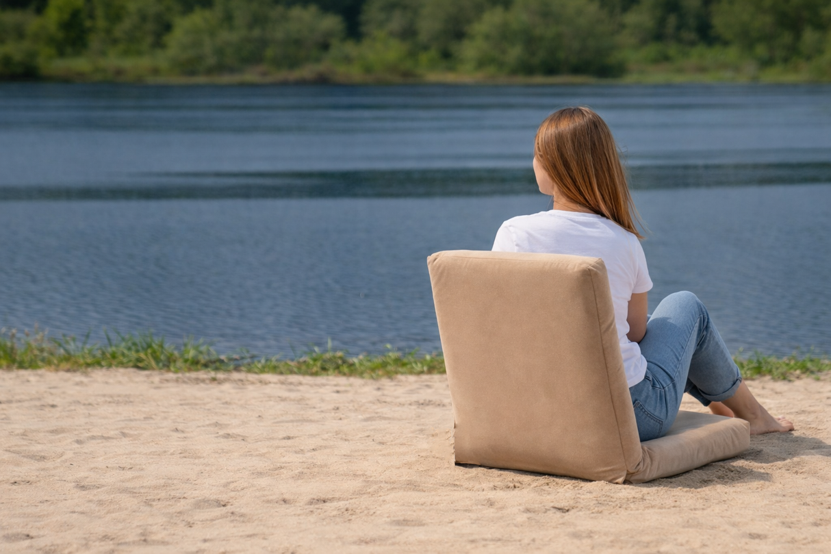 Leżak podróżny składany leżanka REKLAMOWY z własnym LOGO