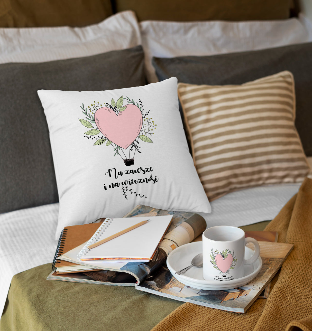 Zestaw na walentynki NA ZAWSZE I NA WIECZNOŚĆ