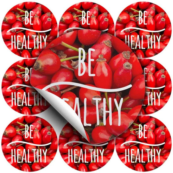 Naklejki BE HEALTHY ozdobne 10szt.