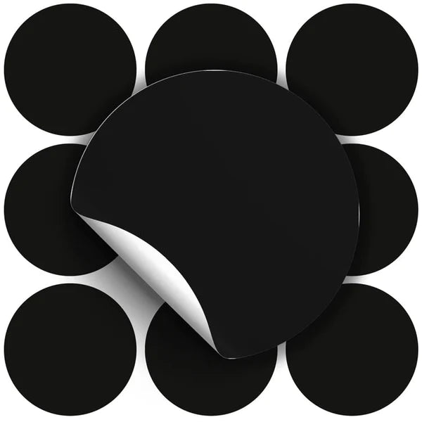 Naklejki CZARNE 10szt.