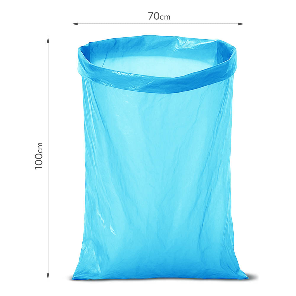 Niebieskie worki na śmieci 120 L