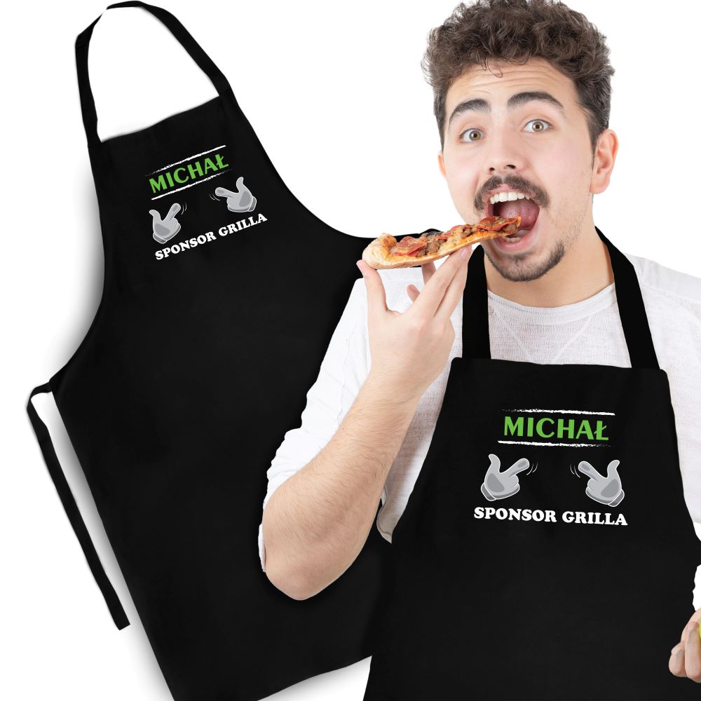 Fartuch kuchenny bawełniany SPONSOR GRILLA