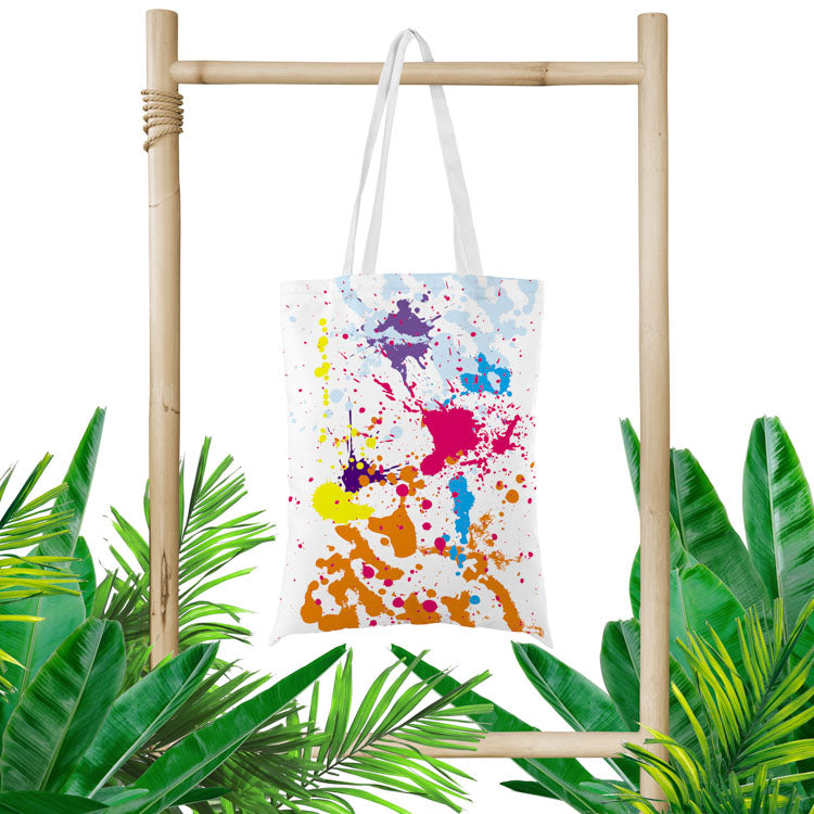 Torba bawełniana 350x450mm ROZBRYZGANA FARBA