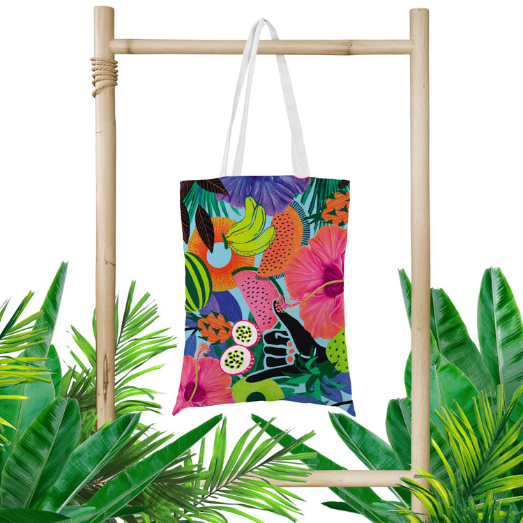 Torba bawełniana 350x450mm OWOCE I CZARNA RĘKA