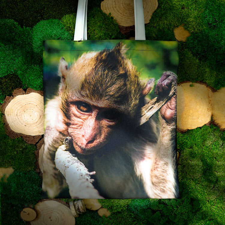 Torba bawełniana 350x450mm MAKAK Z GAŁĄZKĄ