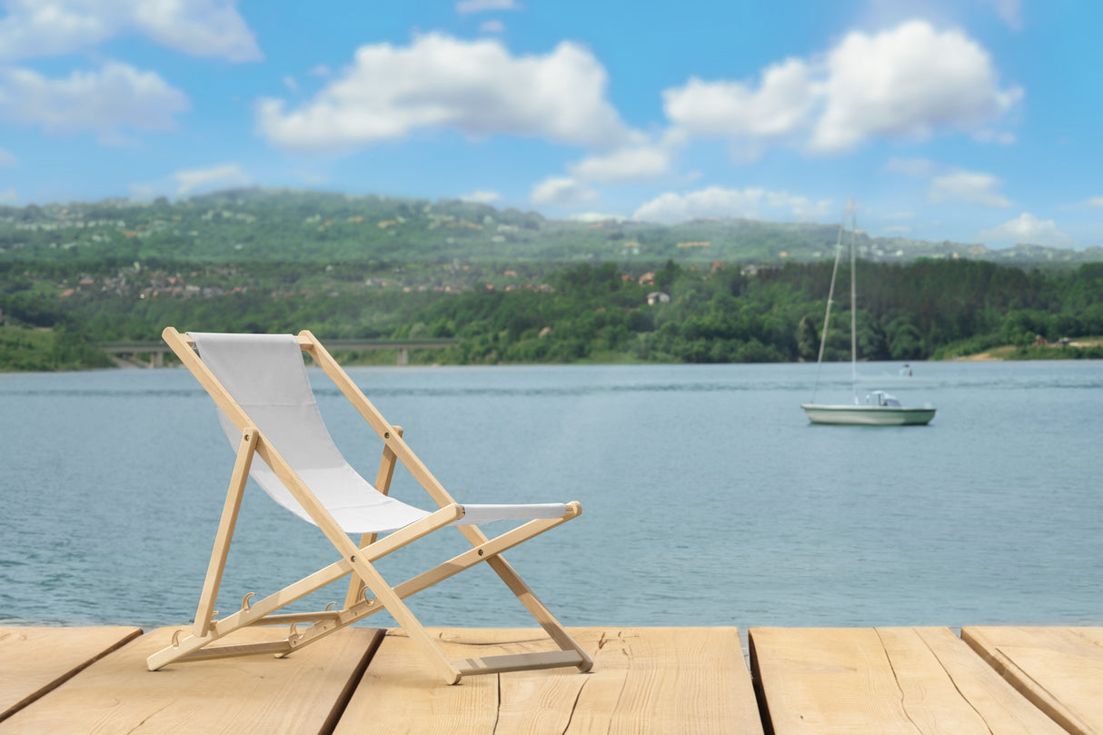 Leżak drewniany - RÓŻNE KOLORY