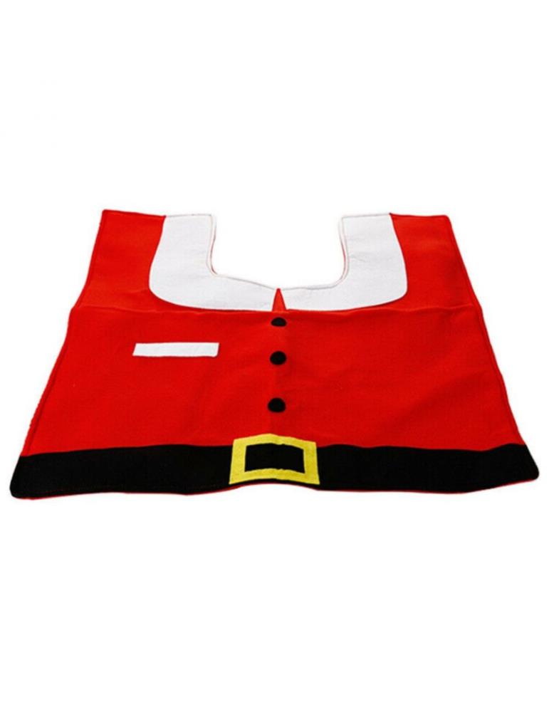 Świąteczny zestaw łazienkowy 3 w 1 Mikołaj