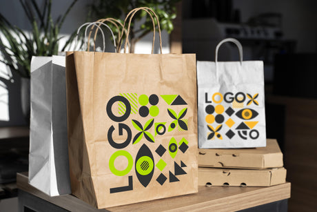 Torby papierowe z nadrukiem