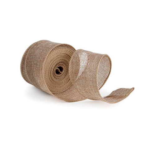 Naturalna jutowa wstążka dekoracyjna 10M